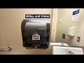 EnMotion Classic Towel Dispenser Wiley And Violet White Castle Belleville IL