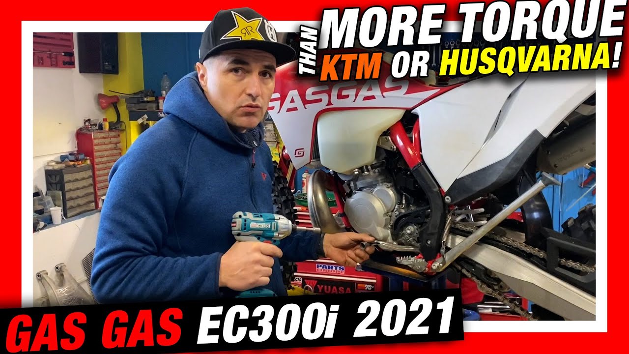 Gas Gas 300 2021 vs KTM 300 2021 parts showdown, TESTED at Master Bike Cluj!
