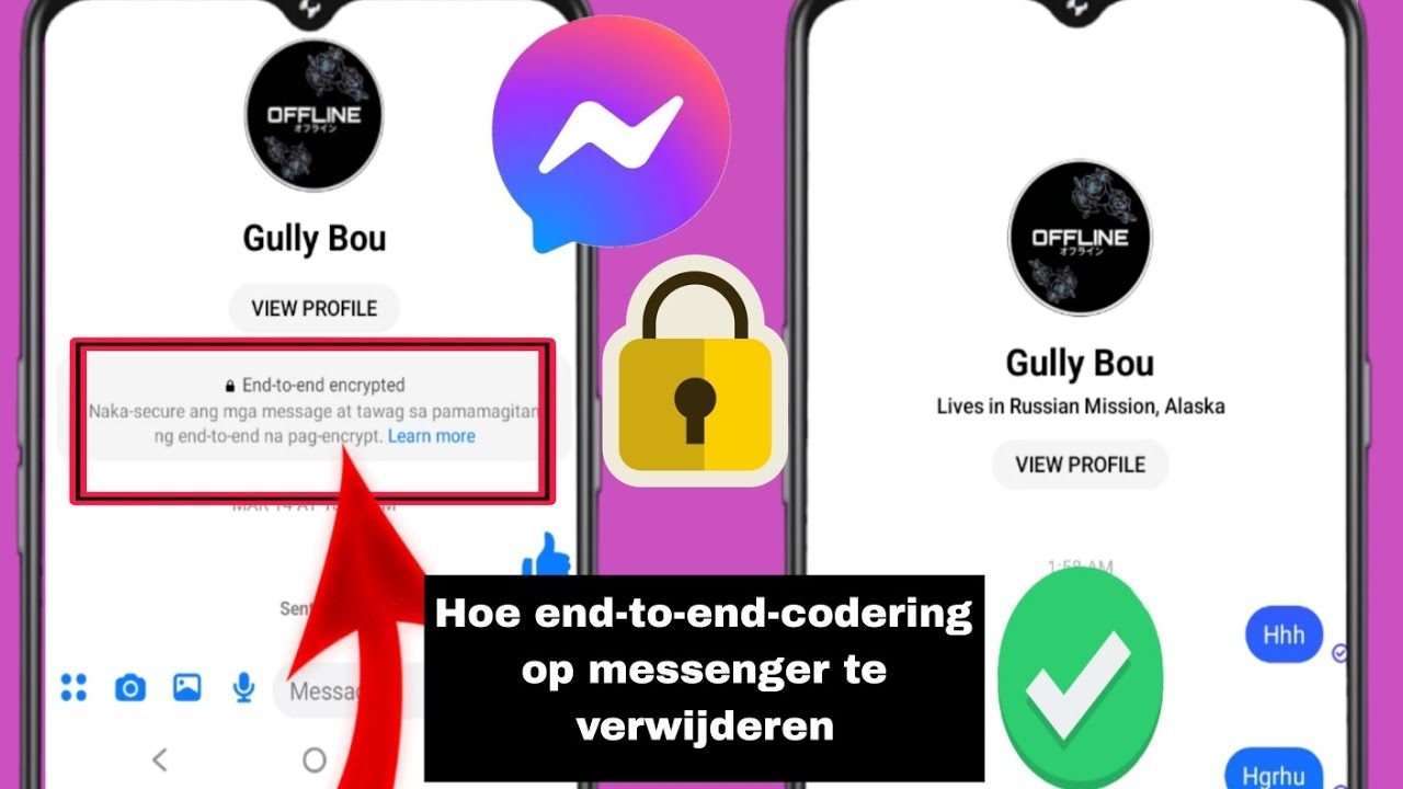 End-to-end-versleuteling uitschakelen in Messenger 2024 | End-to-end