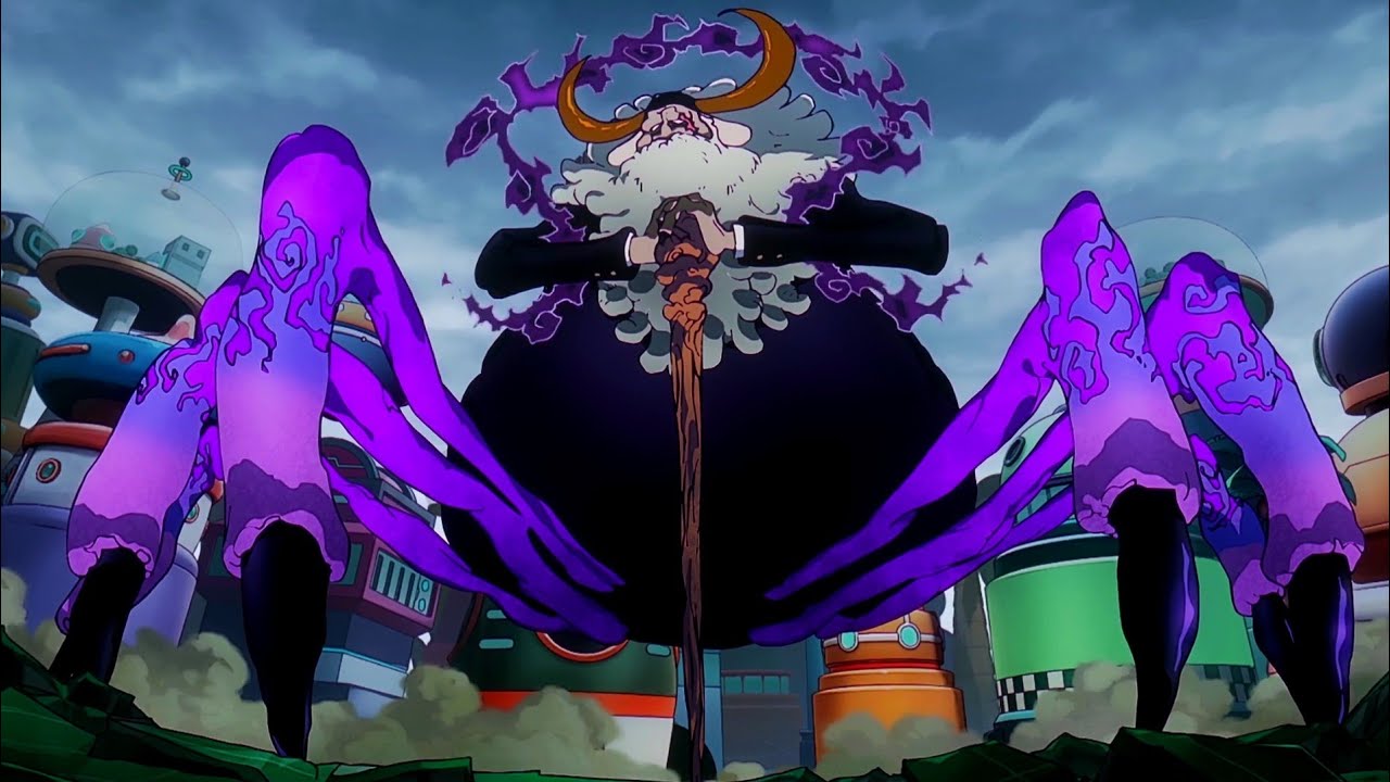One Piece : Saturn Entrance & Luffy Gear 5 vs. Kizaru Episode 1128