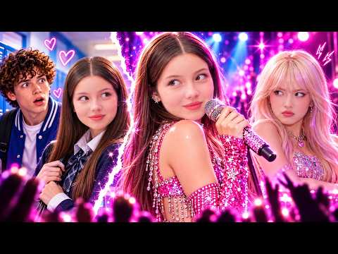 I'm a Secret Pop Star! My Crush Has No Idea! 😱🎤