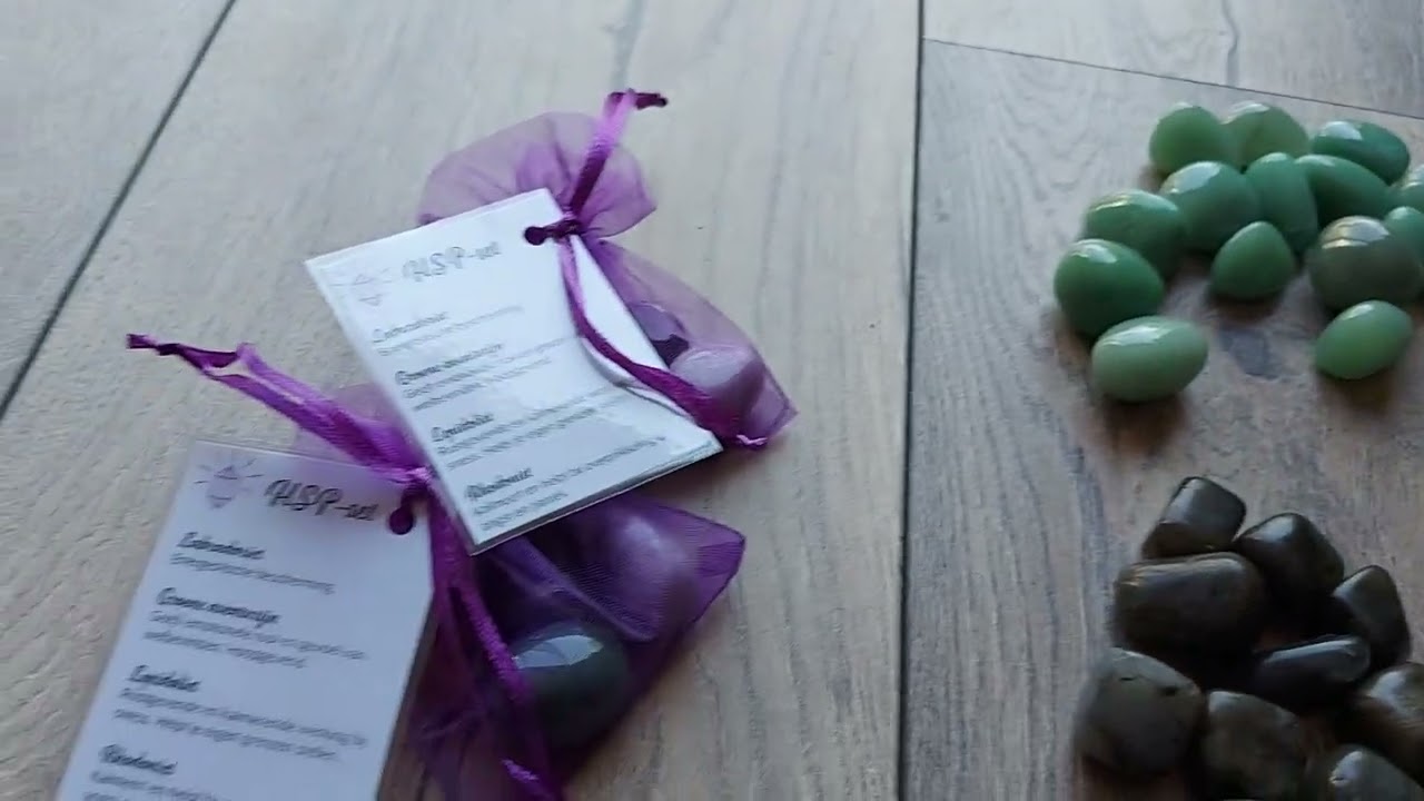 HSP edelstenen geschenkset / cadeauset