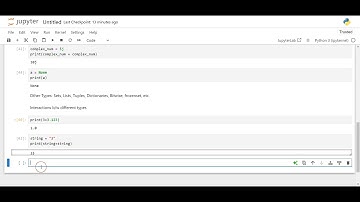 Python 3 Course: beginner Data Types