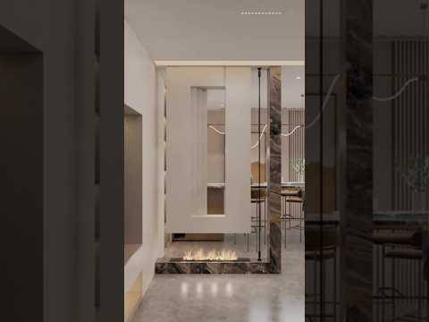 مدخل مفتوح على الصالة المهندس احمد المبيض خطأ بيوقعوا فيه اغلب ناس ديكورات اكسبلور ديكور