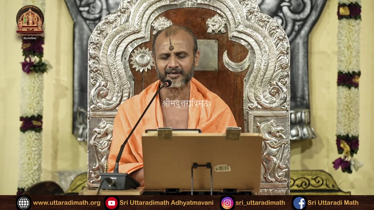Day - 47 | 23/09/2026 | Pravachana | 31st Chaturmasya Mahotsava @ Dharwada |