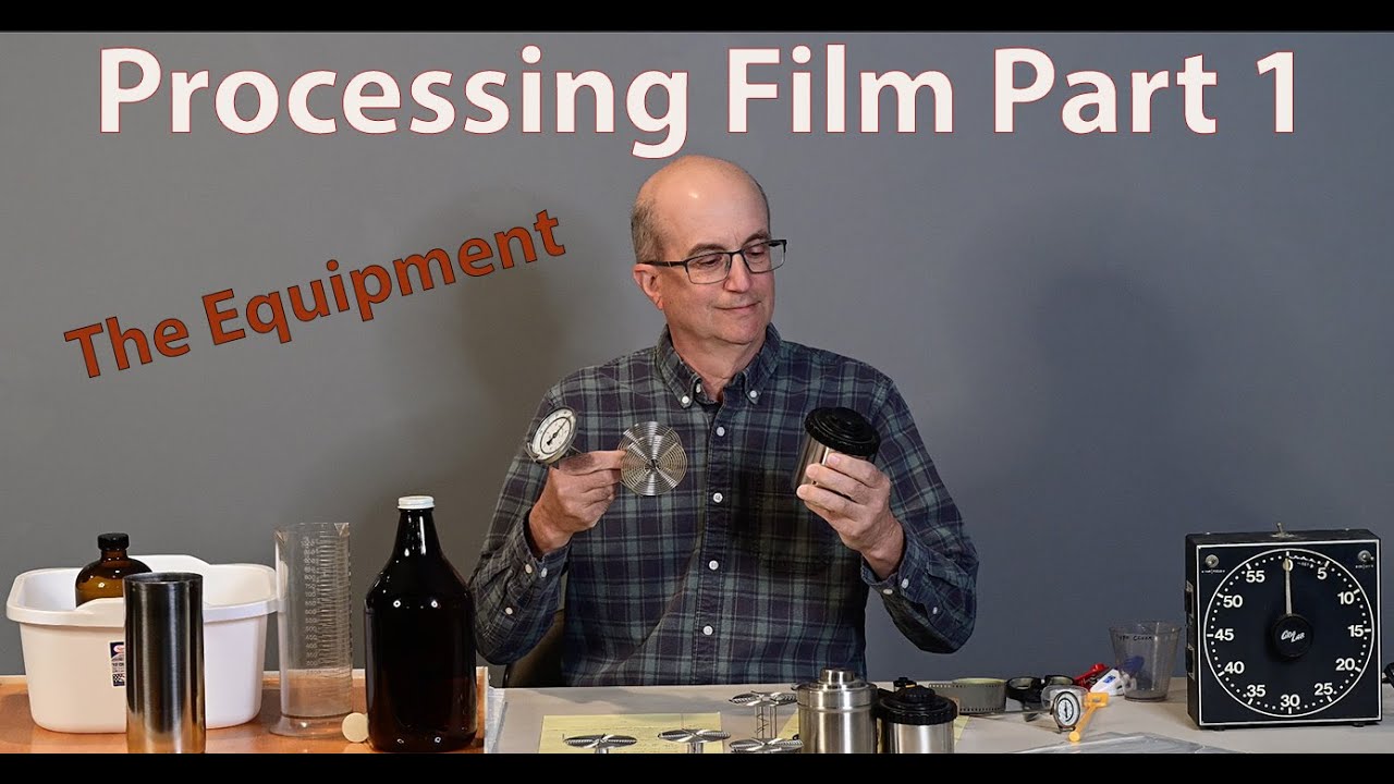 The Equipment Needed to Process Black and White Film at Home