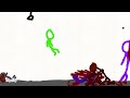 My very first stickman fighting animation 