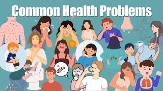 Common Health Problems in English | Vocabulary + Quiz for Beginners