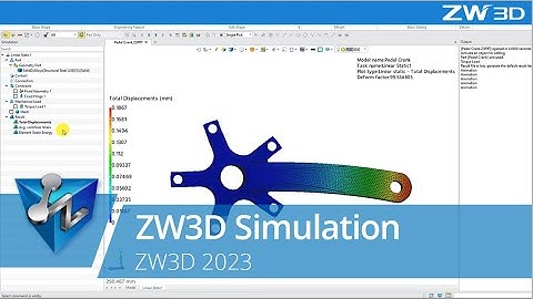 ZW3D 2023 -  ZW3D Simulation