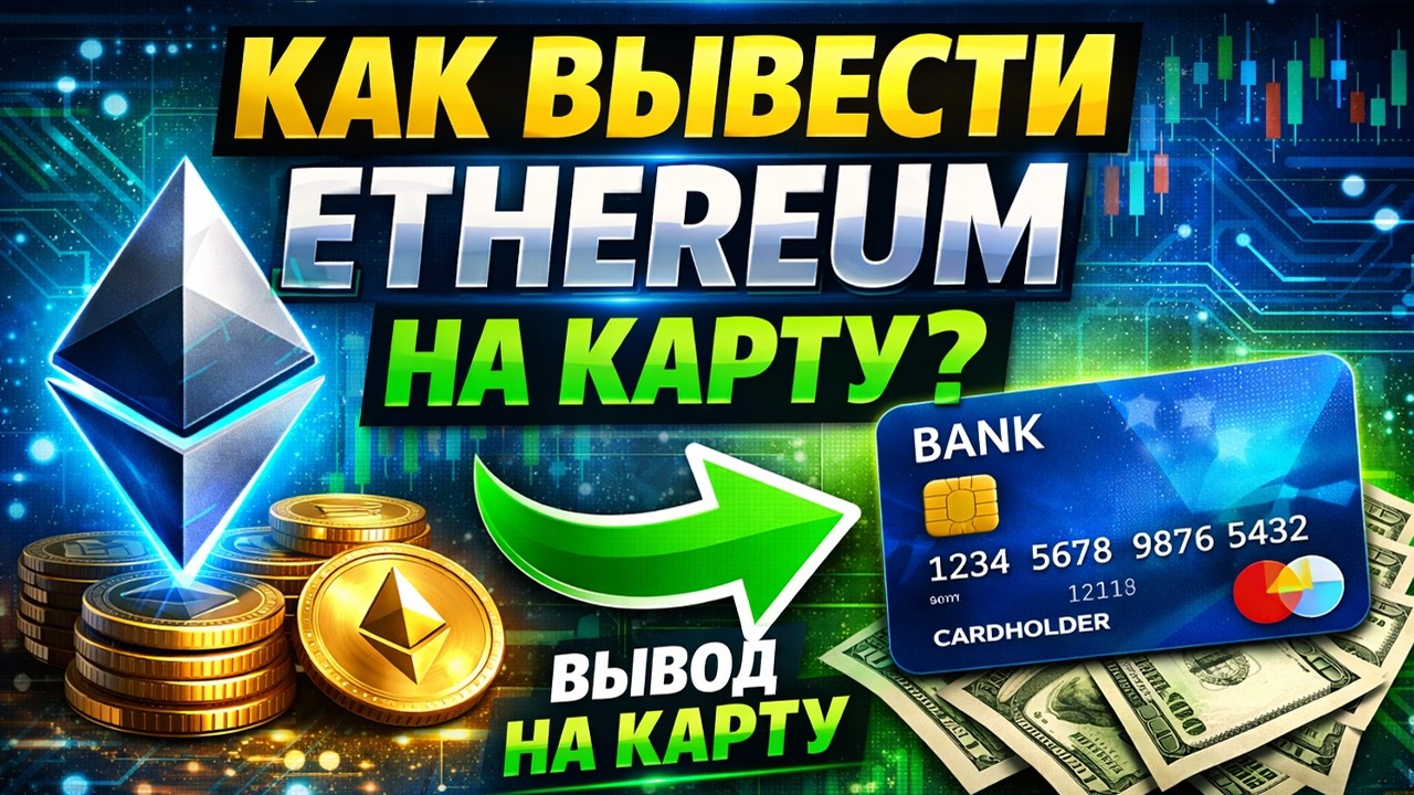 Как вывести Ethereum (ETH) на карту быстро и без лишних комиссий