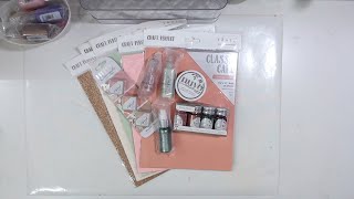 Happy, Scrappy Hour - October 15, 2020 - Live Swatching of Tonic Studios Rustic Rose Trend 3