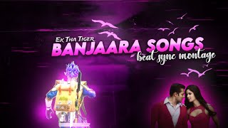 Banjaara song - beat sync montage ||Hindi song pubg beat sync montage|| Bgmi montage | fifteen_yt
