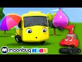 Бастер Бой Водяными Шарами | Moonbug Kids на Русском | Мультики на Русском