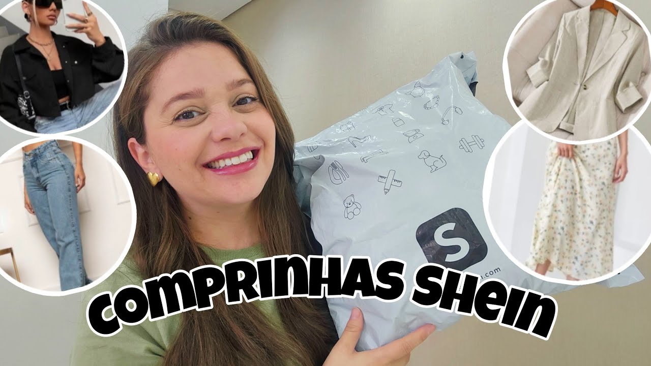 RECEBIDOS DA SHEIN | AS MELHORES COMPRAS 🥰 | PEÇAS LINDAS, minhas lojas preferidas
