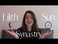 Lilith in Synastry : The Sun in aspects (conjunction, opposition, square, trine & sextile)