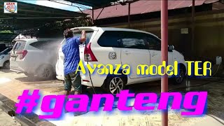 Salon mobil full autodetailing indonesia Toyota Avanza. Mengkinclongkan mobil Toyota Avanza yang ban. 