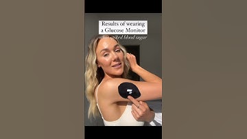 Continuous glucose monitor results #bloodsugarbalance #cgm #shorts