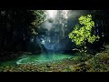 Gentle Tropical Water Sounds for Sleep and Stress Relief | Jungle River Ambience