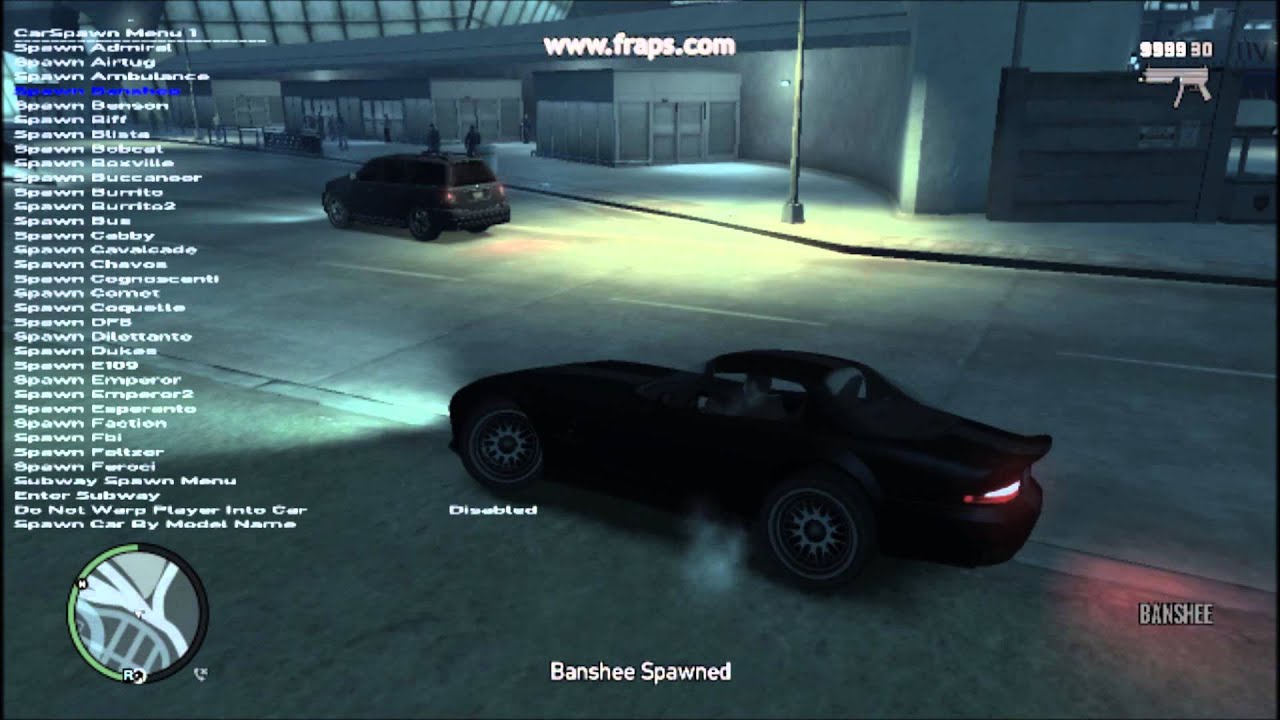 Gta4 laptop version of simple native trainer - YouTube