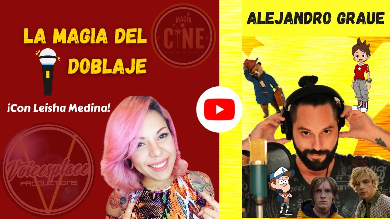 ALEJANDRO GRAUE, voz de DIPPER PINES para Latinoamérica YouTube