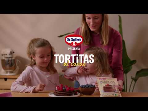 ¡Prepara tortitas al cacao con solo 2 ingredientes!