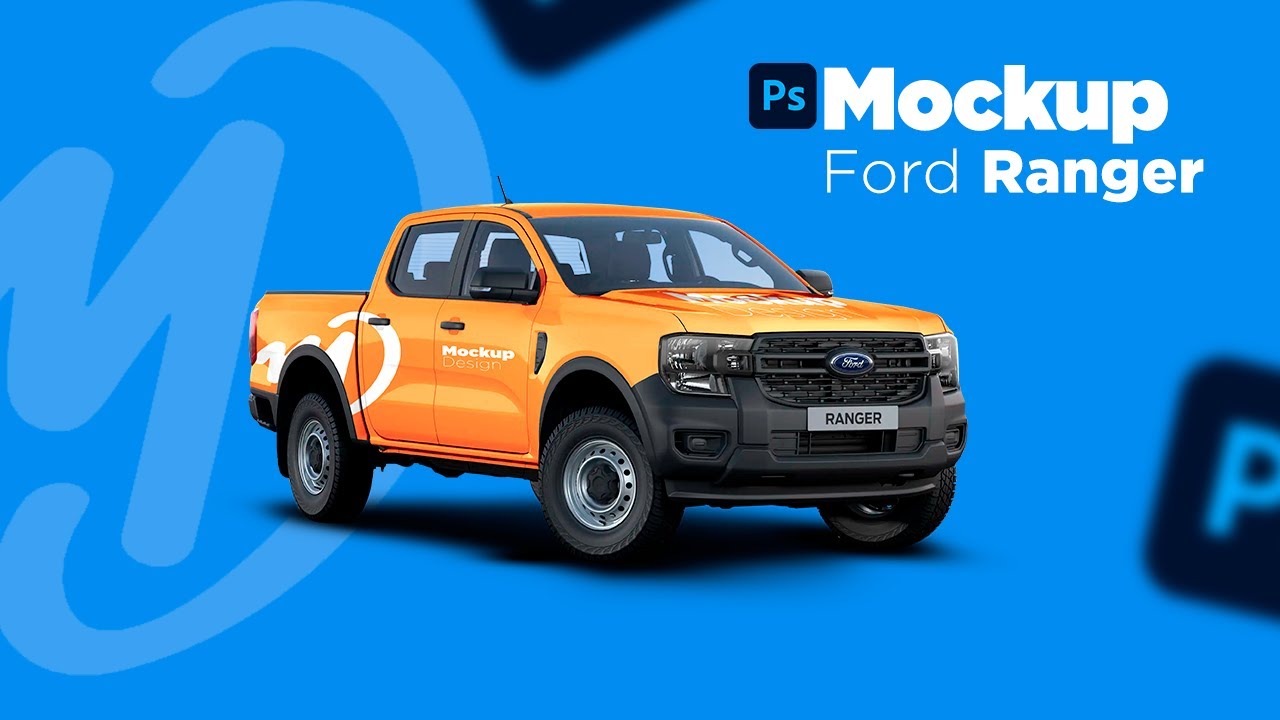 Ford Ranger Rear View Psd MOCKUP FORD RANGER (PSD) - PHOTOSHOP- DOWNLOAD MOCKUP - YouTube