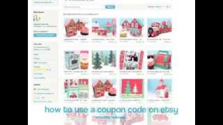 how to use a coupon code on etsy