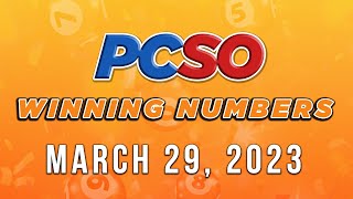 P34M Jackpot Grand Lotto 6/55, 2D, 3D, 4D, and Megalotto 6/45 | March 29, 2023