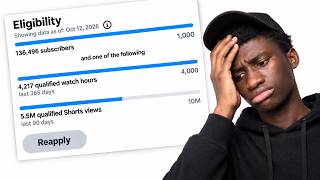 I Reached the YouTube Monetization Threshold, But  AdSense Rejected Me - Here's Why