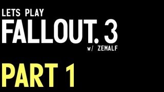 Let's Play Fallout 3 - Part 1 - Introduction and Character Creation [Roleplay] [MODDED]