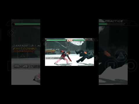 Tekken 6 | Lars Alexandersson Max Damage Combos (Infinite Stage) pt.1 #ppsspp #tekken #shorts