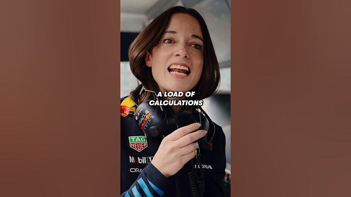 Formula 1 Qualifying = Loads of calculations 🧮