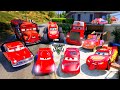 GTA 5 - Stealing Cars Movie All MCQUEEN CARS with Franklin! (Real Life Cars #182)