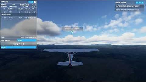 Microsoft Flight Simulator 2020 - TRAINING 7 - Navigation