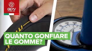 Come scegliere la pressione degli pneumatici | manutenzione base per bici da corsa screenshot 1