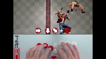 Dragon punch in King of Fighters XV on Hit Box! #HitBox #HowToHitBox #KOFXV #KOF @SNK_OfficialChannel