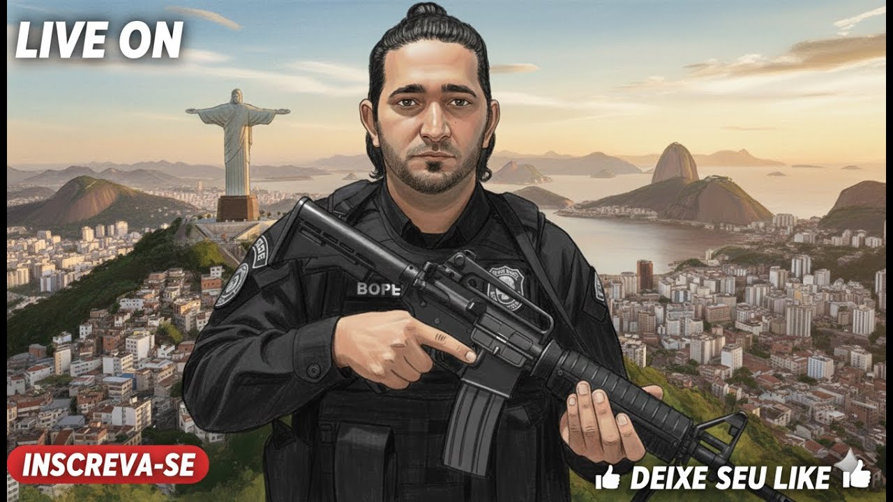 tiroteio intenso no Rio de Janeiro JOGO SQUAD