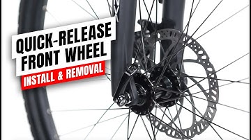 Juiced Bikes Quick-Release Front Wheel Install & Removal
