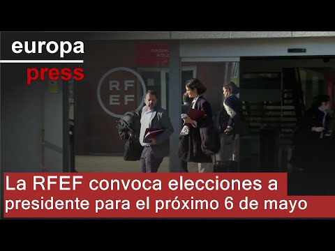 La RFEF convoca elecciones a presidente para el próximo 6 de mayo