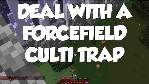 How To Deal With A Forcefield Cultivator Trap [McPvP HG] [HD]