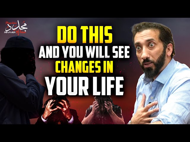 The Best And Simple Way To Solve All Your Problems And Issues | Nouman Ali Khan class=