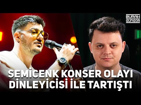 Semicenk Konserde Dinleyicisi ile Tartıştı - Playback Olayı