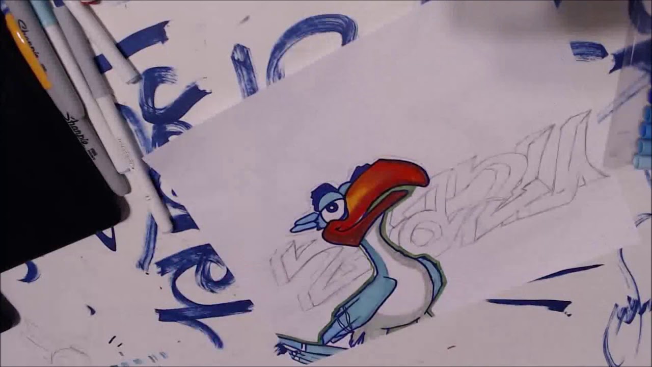 The Lion King Graffiti Blackbook Sessions 28 Zazu Youtube