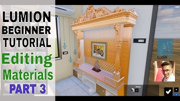How to EDIT MATERIALS IN LUMION || Beginner Lumion Tutorial || Part 3