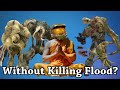 Can you beat Halo 1, 2, &amp; 3 without killing any flood?