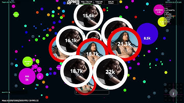AGAR.IO MULTIBOX GAMEPLAY WITH 132 MASS BOTS || OP-BOTS.COM 2021