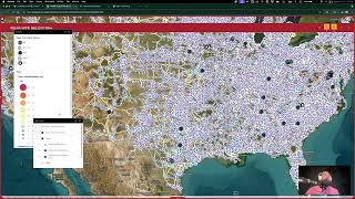 Vista Site Selection Data Center Map