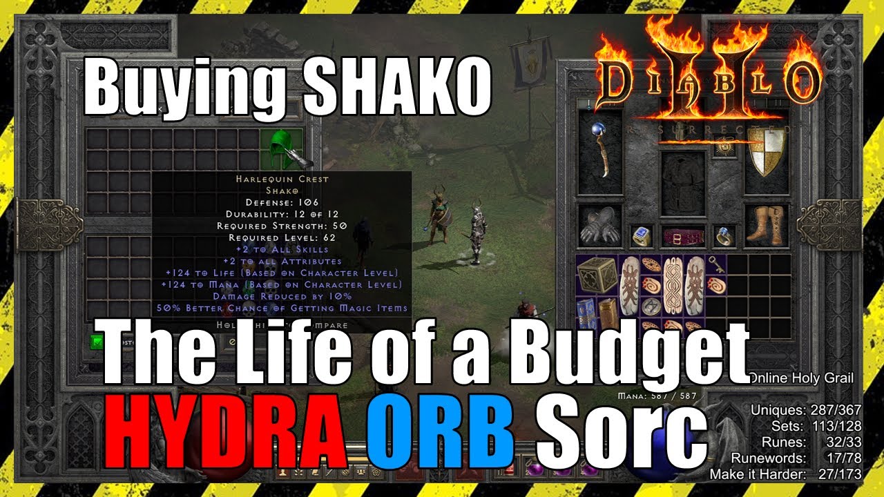 Buying my First Ladder Shako - Harlequin Crest - Diablo 2 Ressurrected