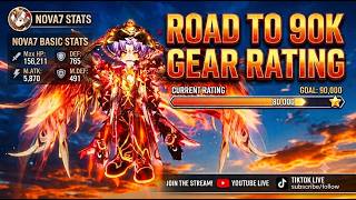 Nova7 85k Gear Rating : Ragnarok The New World