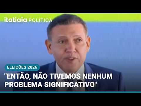 NUNES MARQUES REVIEWS THE ELECTIONS AND AFFIRMS THAT THE VOTE IS PROCEEDING SMOOTHLY